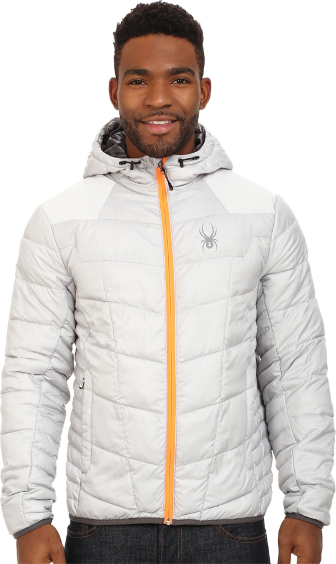 Spyder Mens Geared Hoody Synthetic Down Coat Desertcart Seychelles