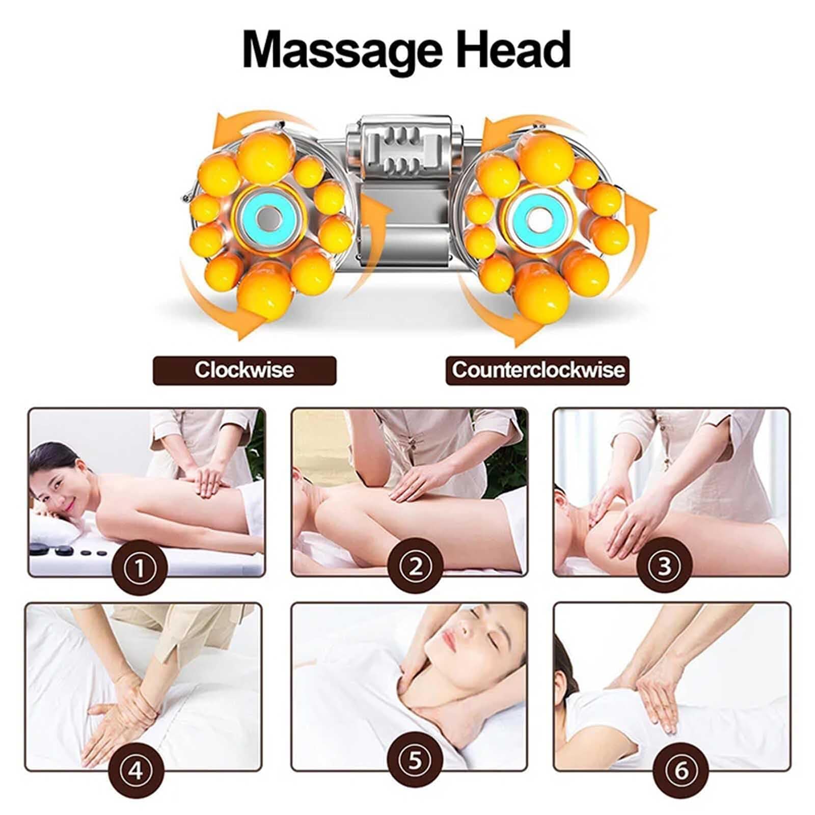 Surmatelas De Massage Vibrant À 10 Points De Vibration | Tapis de massage pour le corps entier avec coussins réglables et zones chauffantes; appareil de massage complet