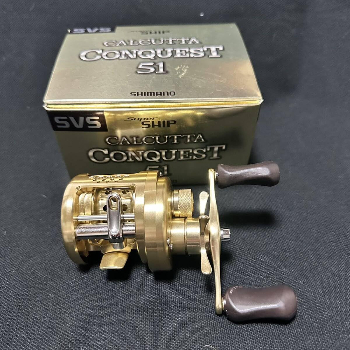カルカッタ コンクエスト 50 極上品 CONQUEST 渓流 フィネス 希少 