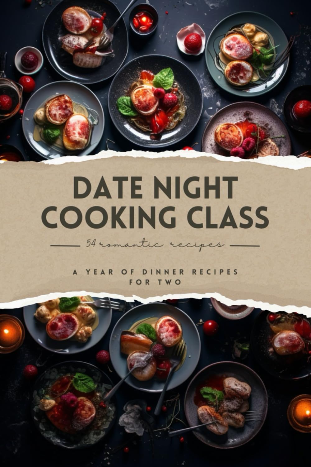 Date Night Cooking Class: a year of Dinner Recipes for two