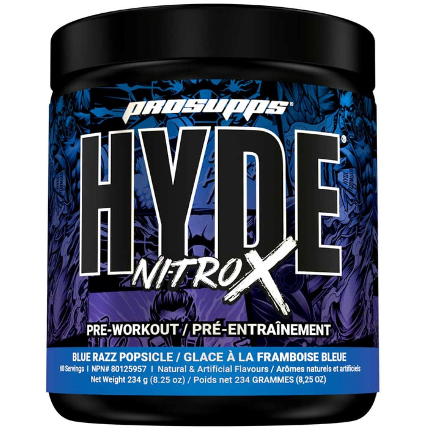 PROSUPPS Hyde NitroX Pre Workout Powder | Extreme Energy, Pumps