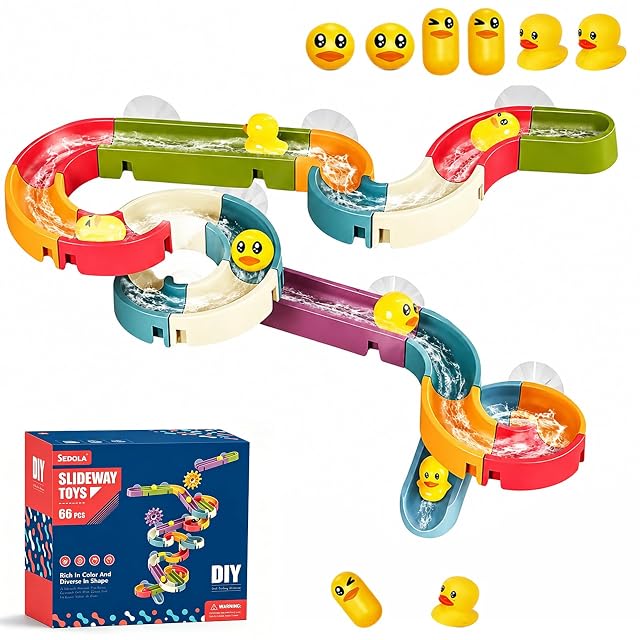 LIULINY 34 Piezas Juguetes Baño 2-6 Juguetes Baño Bebe Edade Juguete Bañera