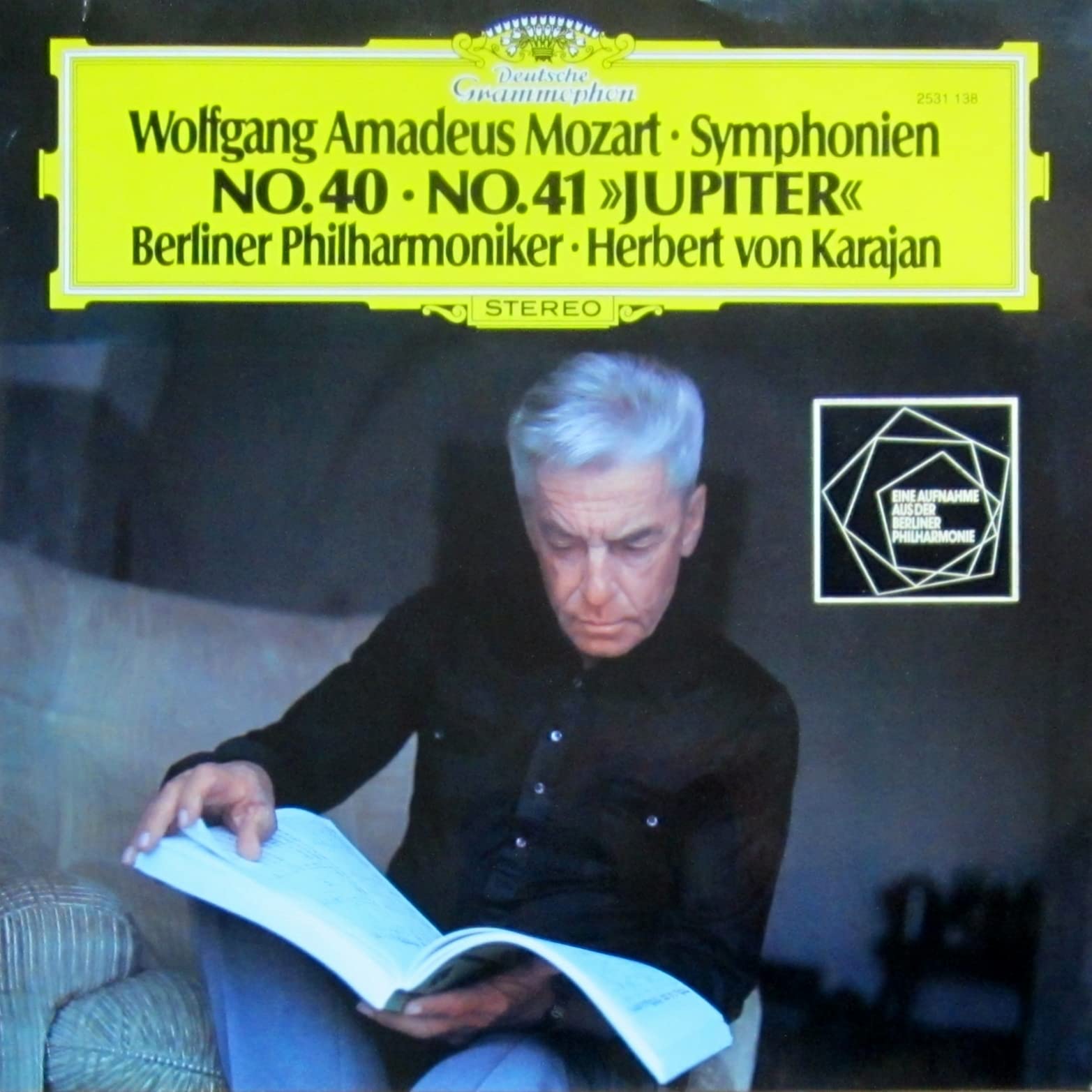 Symphonien 40 & 41 "Jupiter" [Vinyl LP record] [Schallplatte]