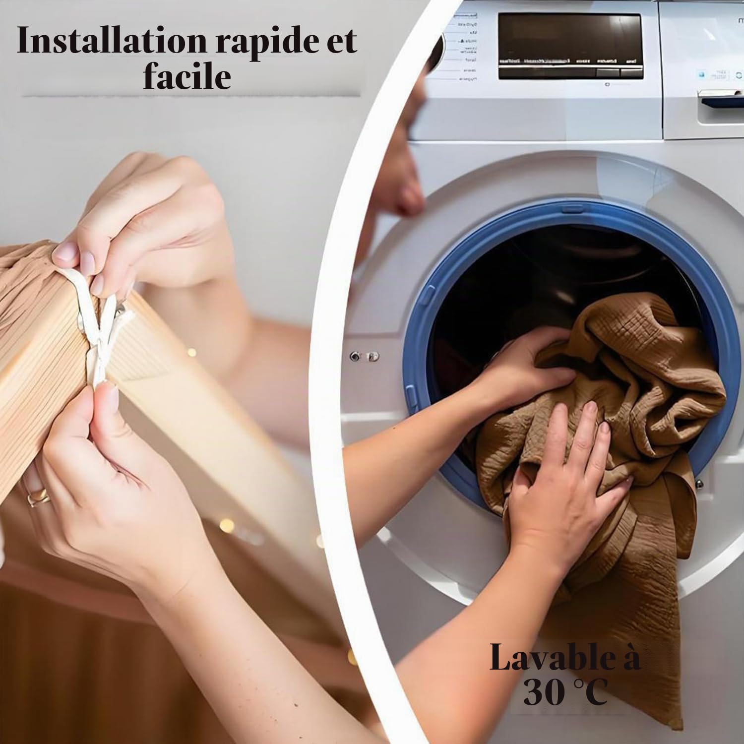 Rodelna Ciel de lit de maison, kit de décoration 100 % mousseline de coton bio, pour fille et garçon, rideau de lit