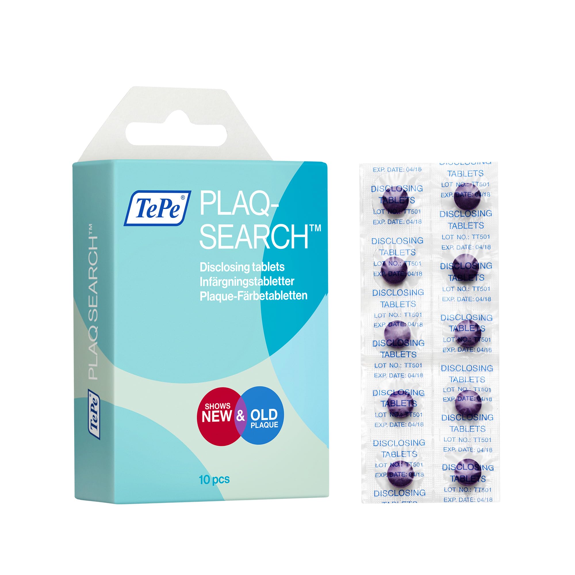 TePe Indicator Tartar Tablets Pack of 10 Pieces