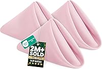 Vista 19 de Utopia Home Servilletas de tela blanca (paquete de 12, 17 x 17 pulgadas), servilletas de cena ideales para fiestas, bodas y almuerzos/cenas