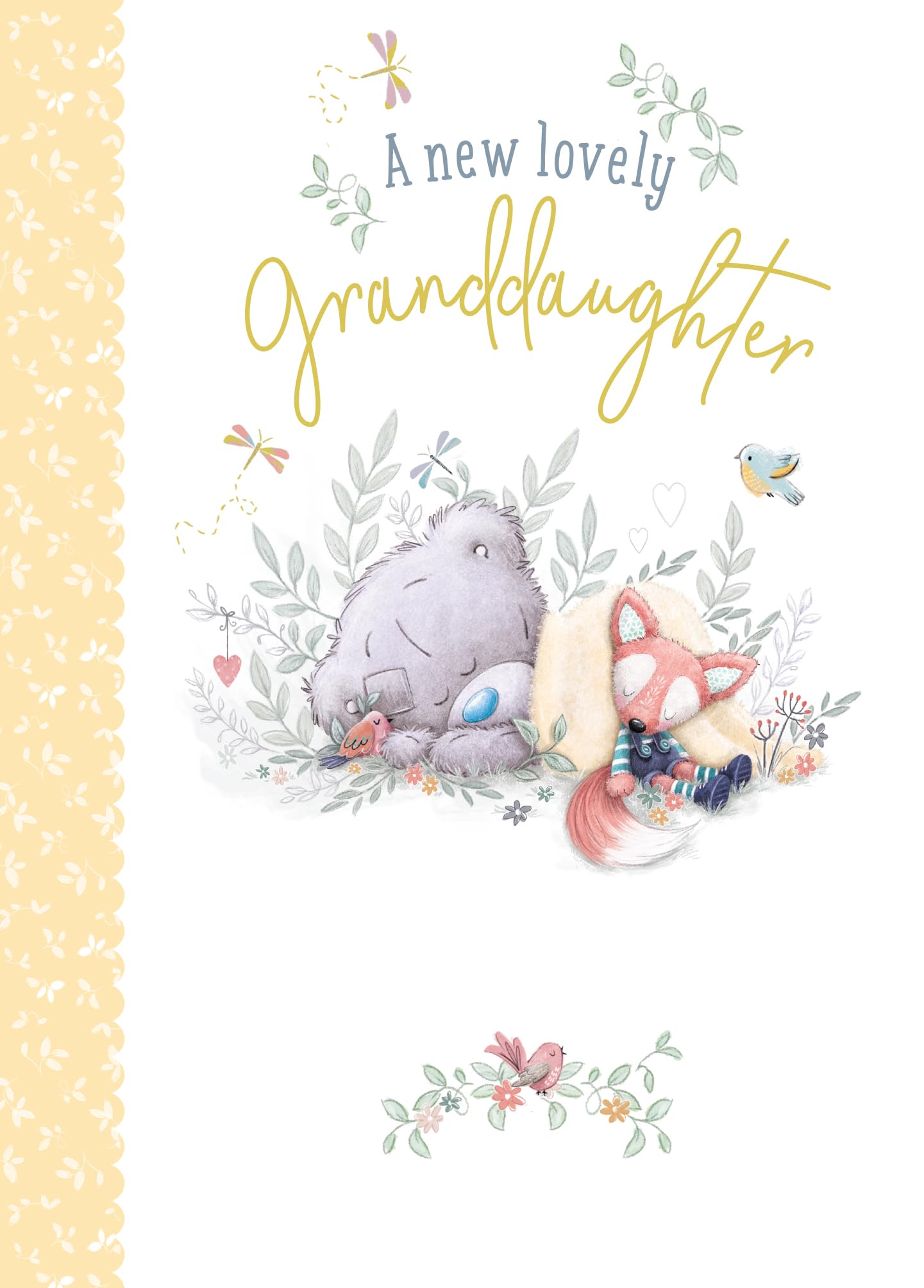 Me To You Tiny Tatty Teddy 'A New Wonderful Granddaughter' Card