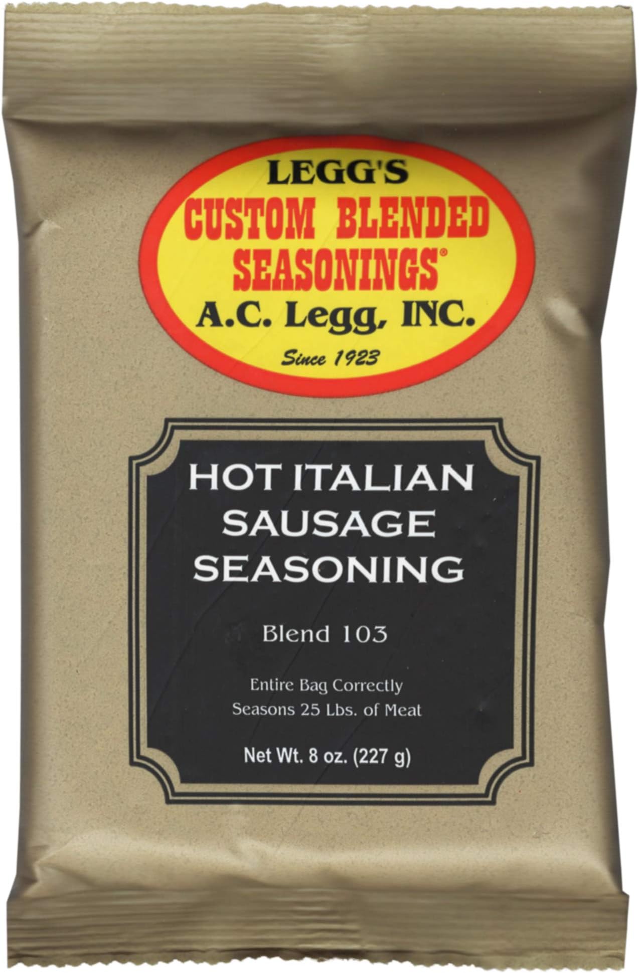 A.C. Legg Hot Italian Sausage Seasoning
