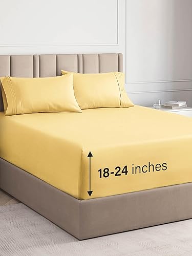 CGK Unlimited - Juego de sábanas para colchones de 21pulgadas disponible en Yaxa Peru