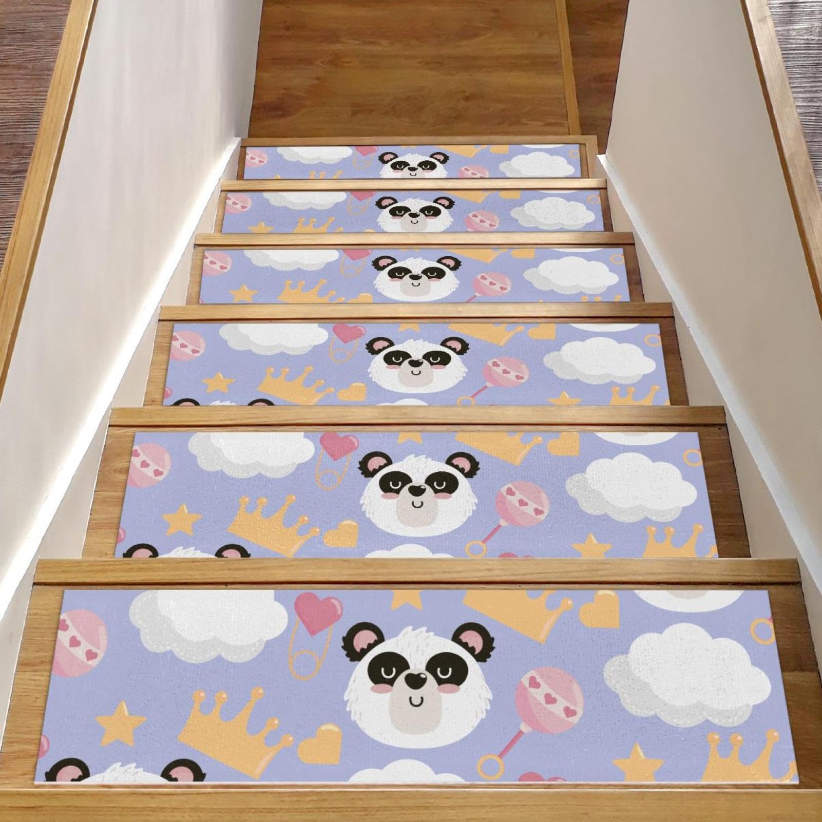 Tapis d'escalier antidérapants pour éviter les chutes des chiens et des enfants