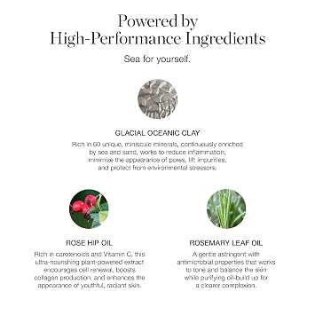 Ogee Clay Mask - Glacial Clay Detox Mask for Face