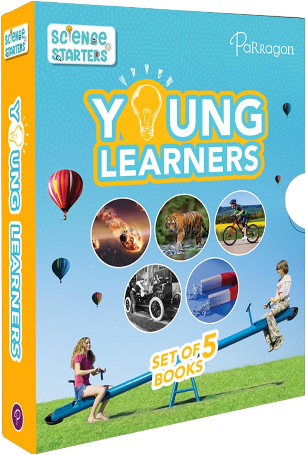 Science Starters:Young Learners | Pack of 5 Books | Reference Book for Kids | Science Activities