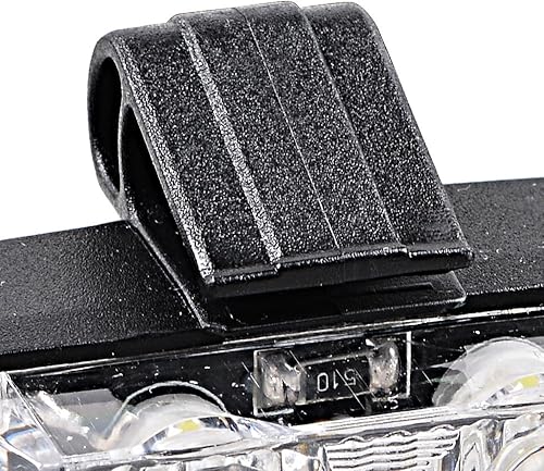 Miniatura 7 de Barra de luces LED estroboscópicas de advertencia de emergencia para automóvil, SUV, camión, camioneta (8 x ámbar + 8 x blanco, 2 LED)