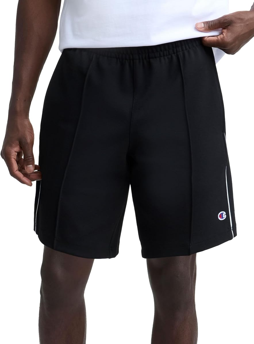 Men's Pintuck 9" Short with Piping, Standard Fit