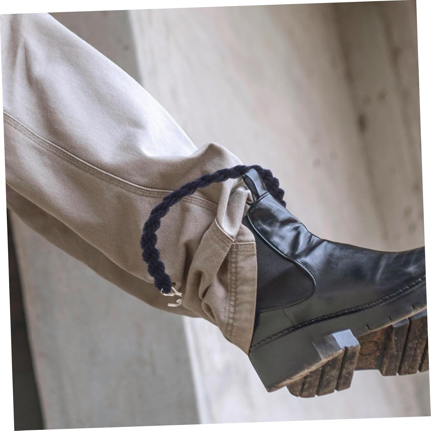 Mipcase Leggings Rope Boot Strap Garter Straps Pant Leg Straps Army Boot Pant Leg Holder Light Polyester Yarn