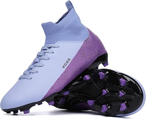 Soccer Cleats Mens Womens Indoor Soccer Shoes Wide Baseball Turf Shoes Youth Rugby Shoes Adult Artificial Ground AG FG TF Football Boots