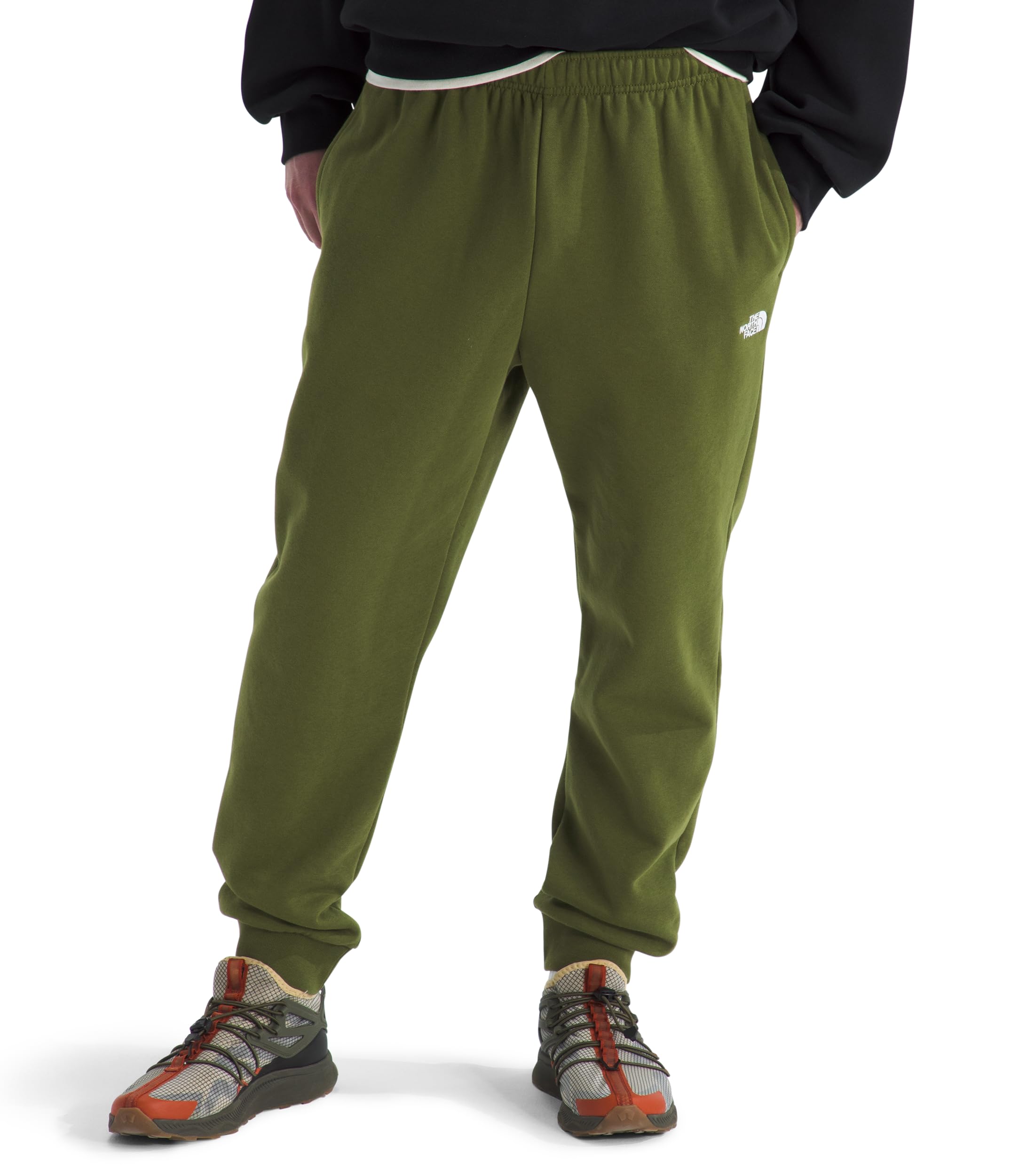 The North FACE Mens Evolution Simple Dome Jogger | Elastic Waistband with Adjustable Drawcord, Hand Pockets, Ribbed Cuffs
