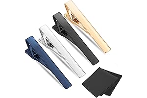 4Pcs Tie Clip Tie Bar Tie Clips For Men