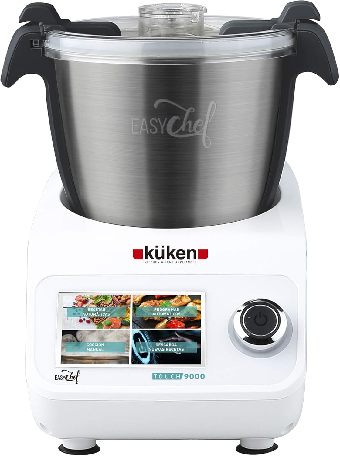 Kuken Robot De Cuisine Intelligent Multifonction Vapeur Easychef Touch 9000 Amazon Fr Cuisine Et Maison