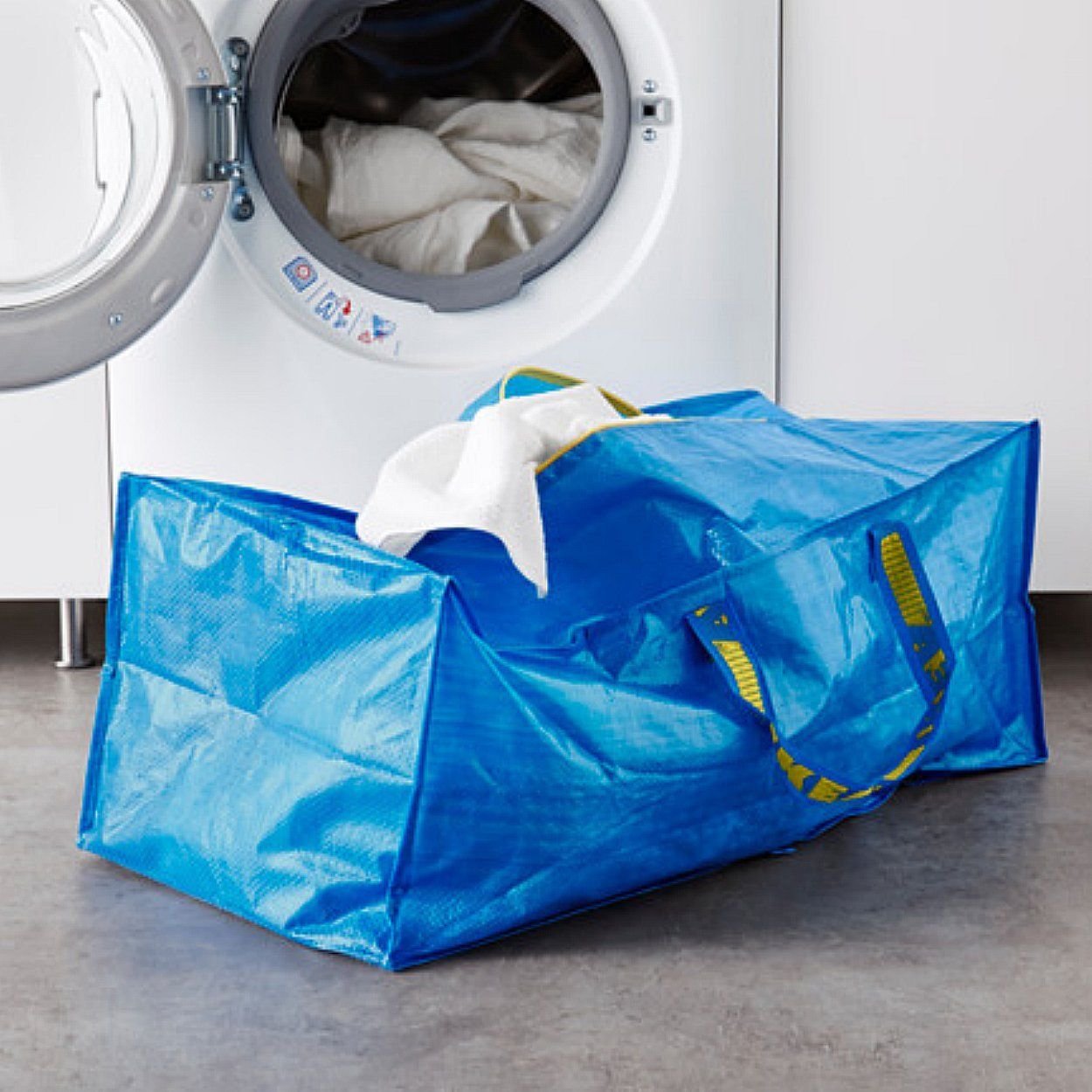 Ikea - Bolsa Grande Azul Frakta - Ideal Para Compras, Lavandería Y Almacenamiento