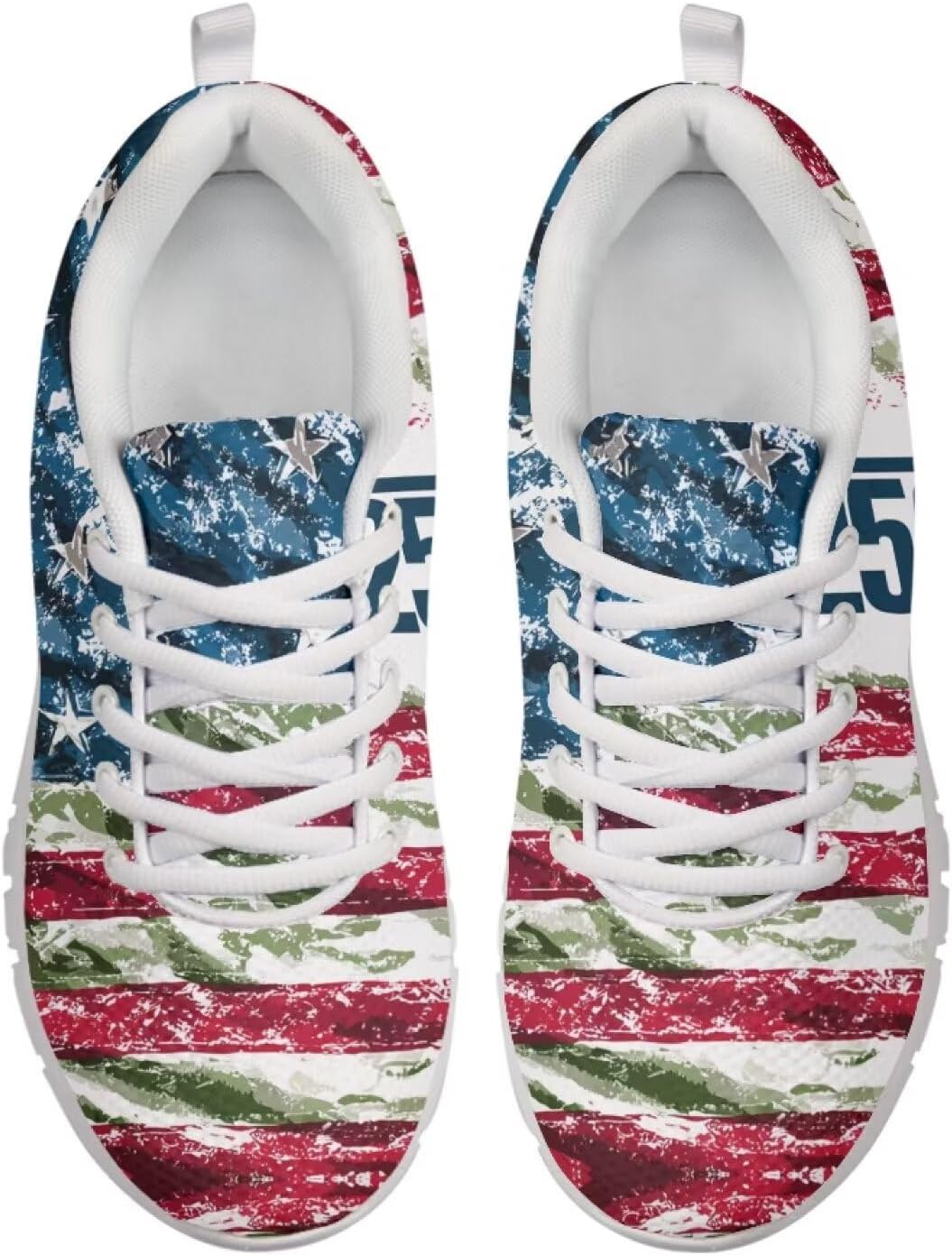 Jeiento Outdoor Running Shoes for Women Men Teenager Non Slip Fashion Mesh Gym Sports Shoes Workout Casual Sneakers for Teenager Girls - Image 4