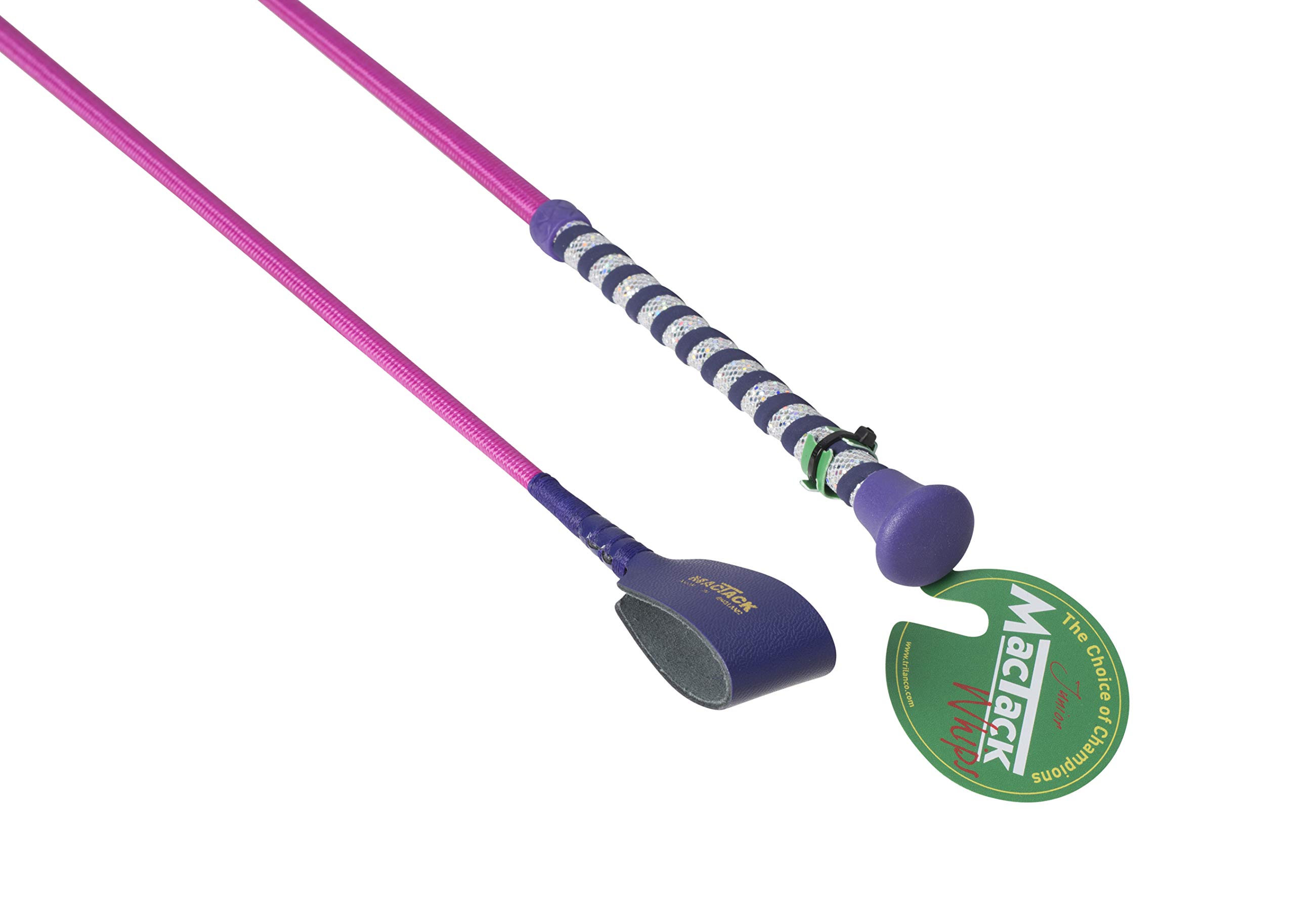 MacTack See Description Whip Glitter Handle and Keeper, Clear, One Size