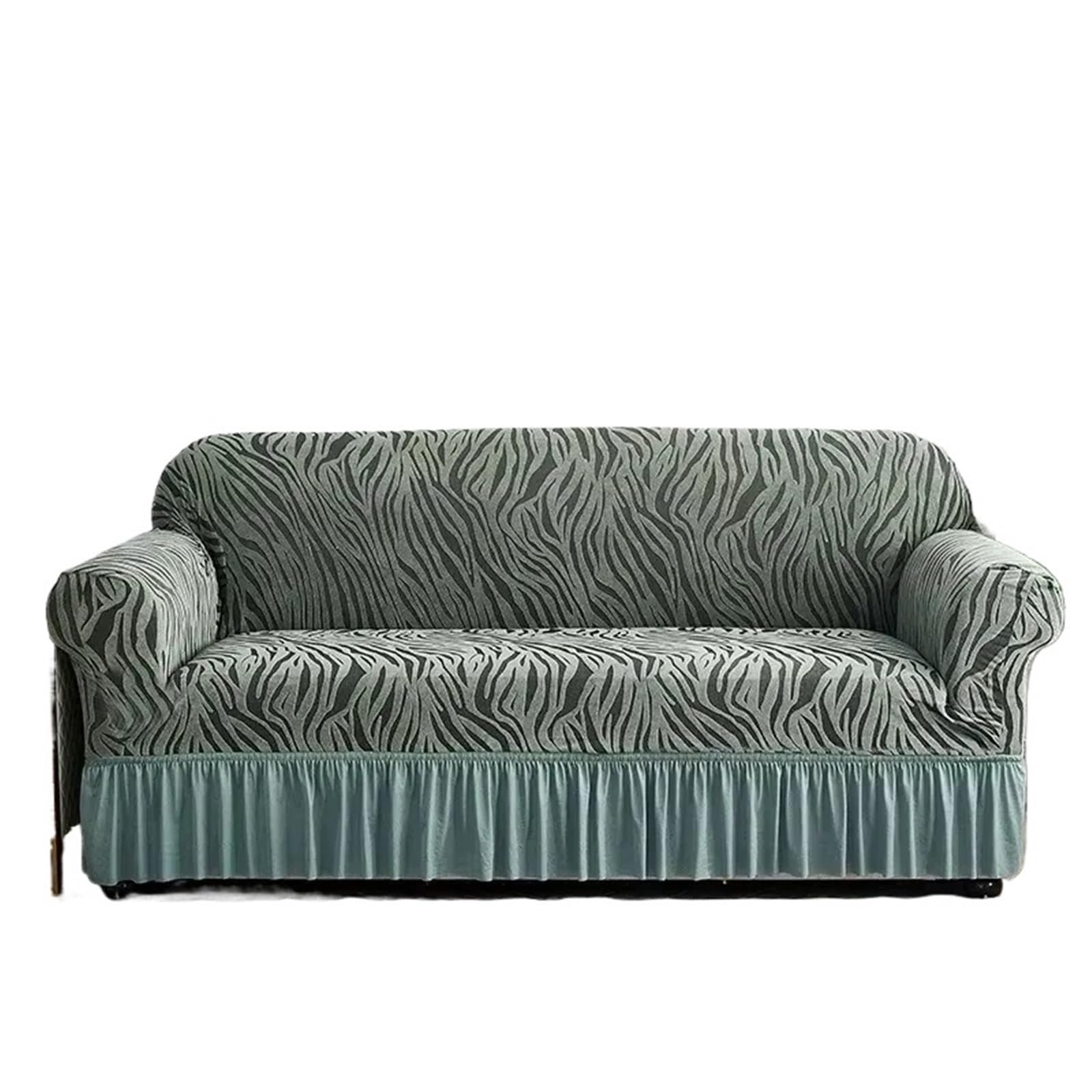 Housse de canapé 3 places jacquard pour sublimer la décoration du salon familial