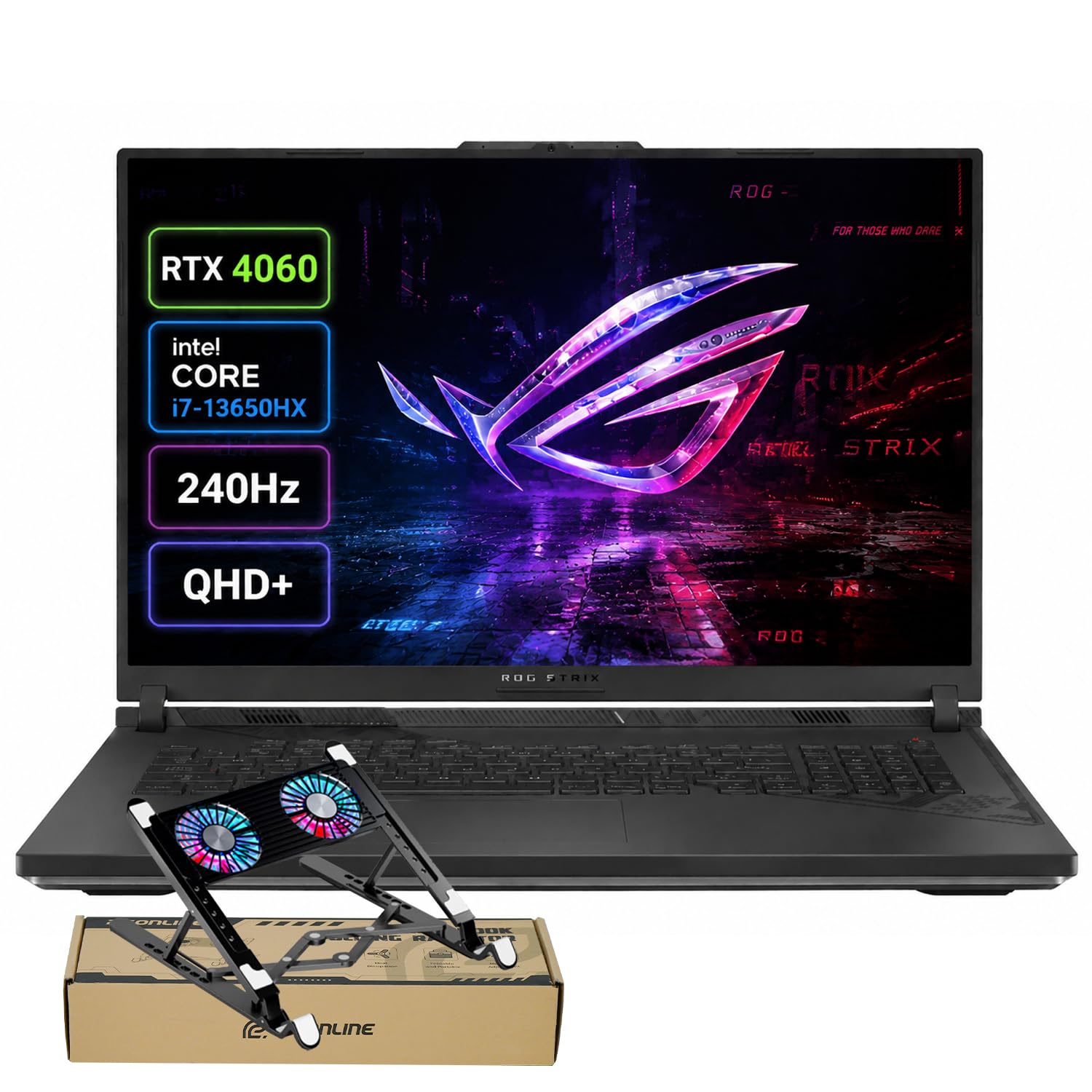 Amazon.com: ASUS ROG Strix G18 4060 Intel Core i7-13650HX 32GB