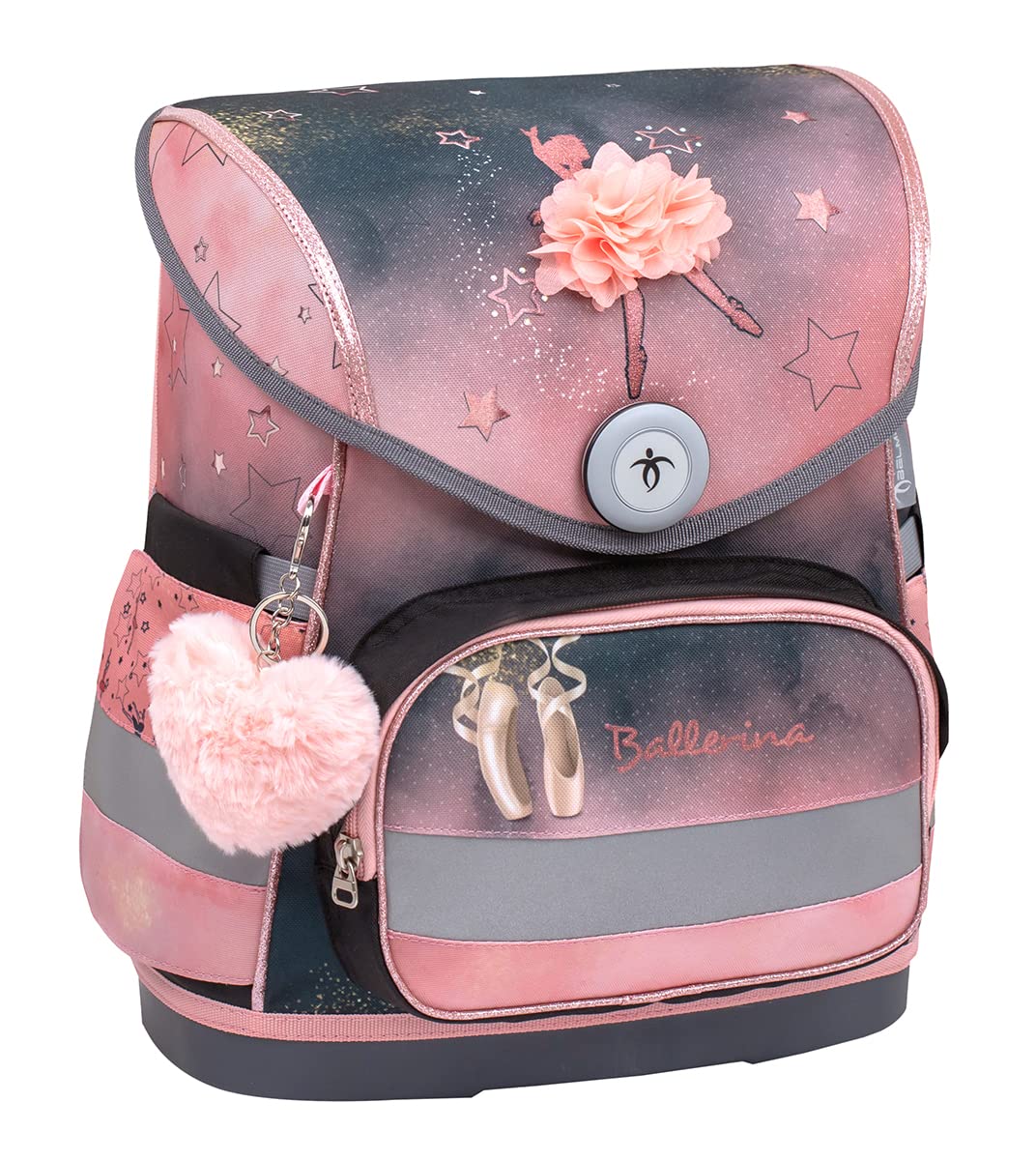 Belmil 405-41 Schulranzen Set (Ballerina Black Pink 2)