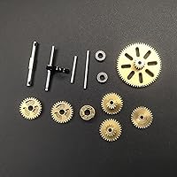 Vista 3 de Caja de cambios de transmisión de metal para coche de escalada RC con engranaje para FMS 1/24 FCX24 RC Crawler Piezas Accesorios (gris)