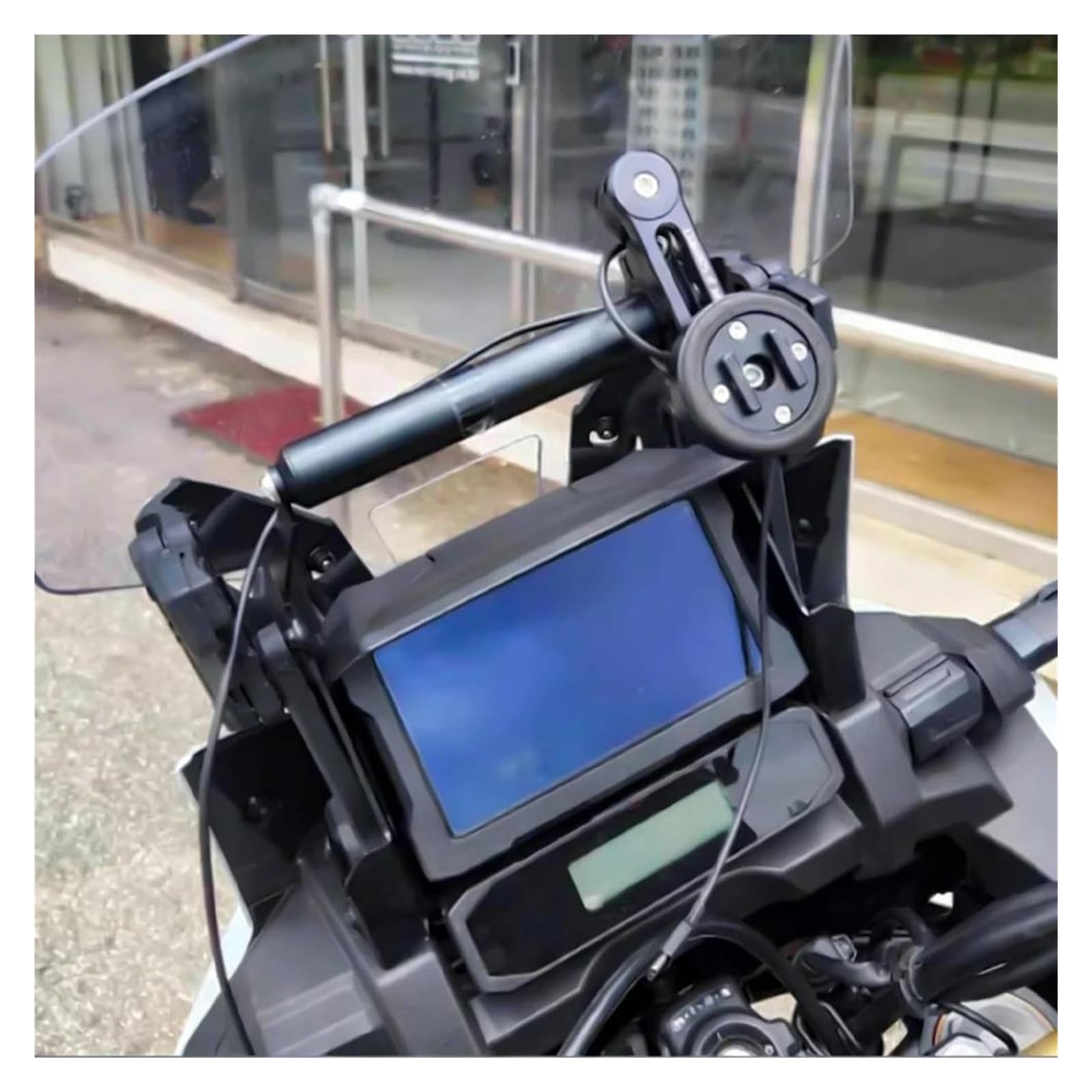 Per Navigatore GPS Supporto Per CRF 1100L Per Africa Twin Per SPORT AVVENTURA CRF1100L Per 1100 2020 + Moto GPS Staffa Di Navigazione Supporto Del Telefono(22mm)