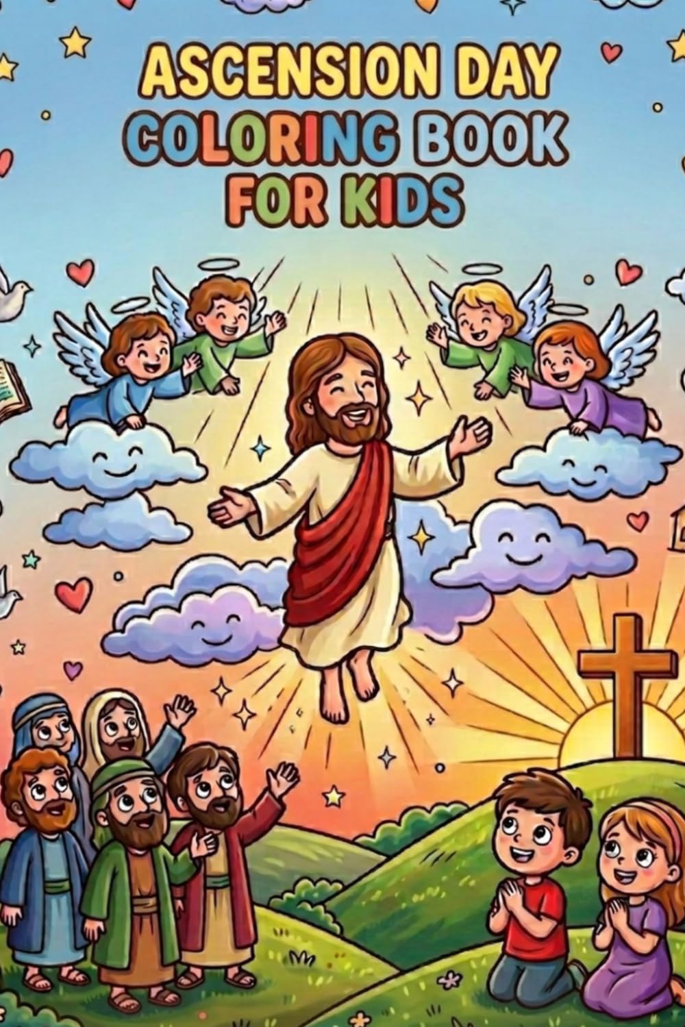 Ascension day Coloring Book