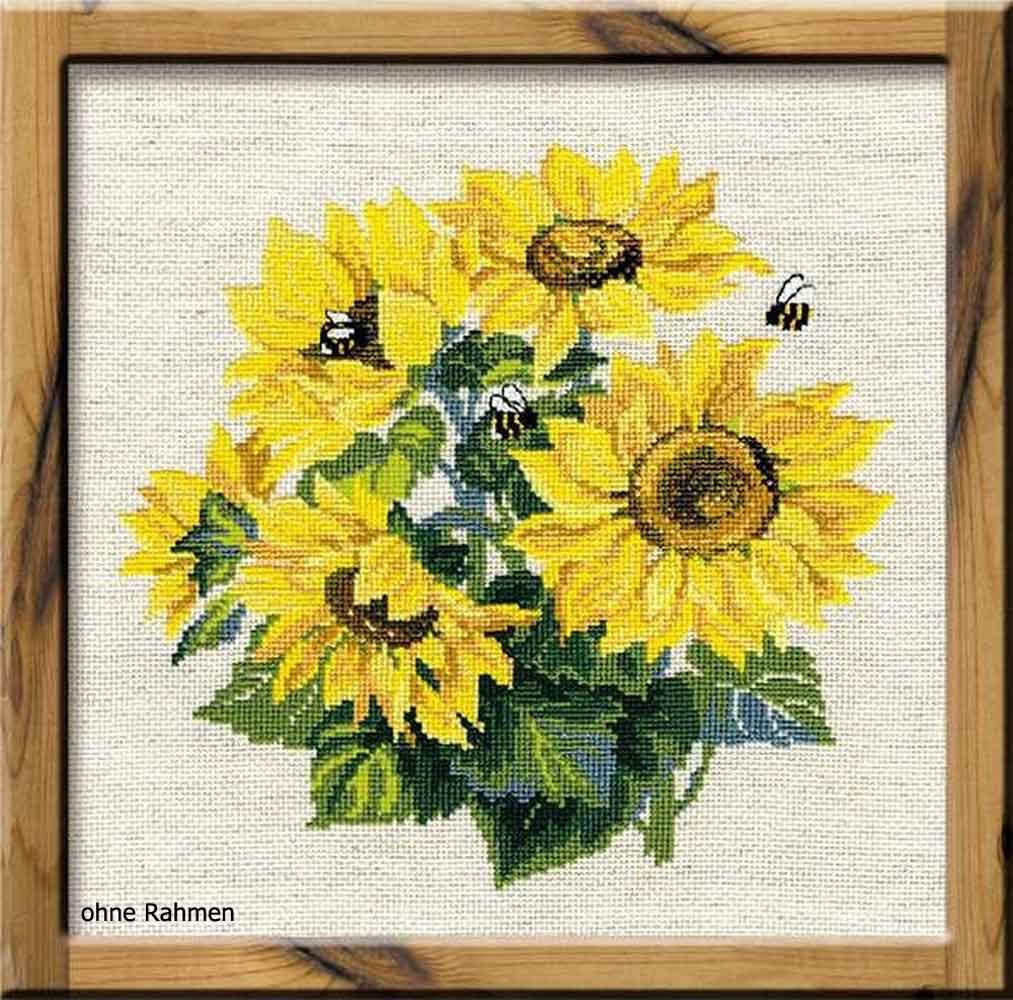 RIOLIS Cross Stitch Kit - 776 - Sunflowers