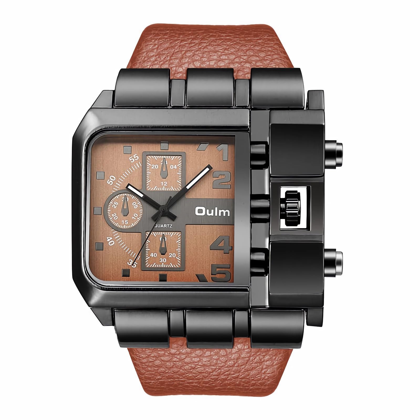 Da Uomo Orologio da Polso Quarzo Giapponese Pelle Banda