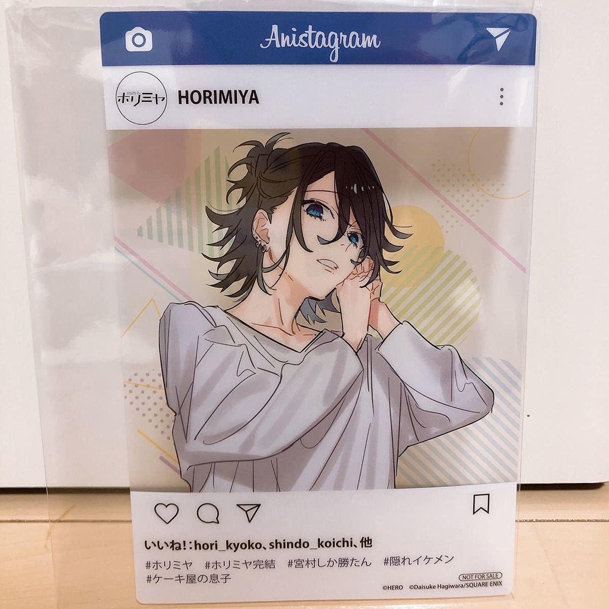Amazon ホリミヤ Sns風 クリアカード 宮村伊澄 アニメイト 特典 初回限定特装版 16巻 アイドル 芸能人グッズ 通販