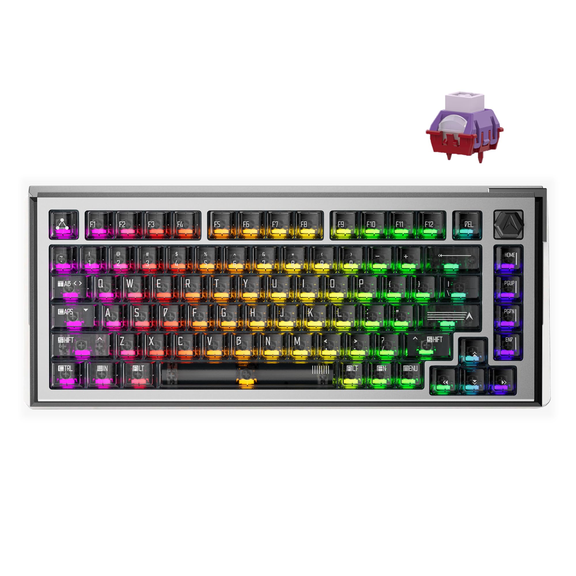 Amazon | DrunkDeer A75 ウルトララピッドトリガーキーボード 75% e