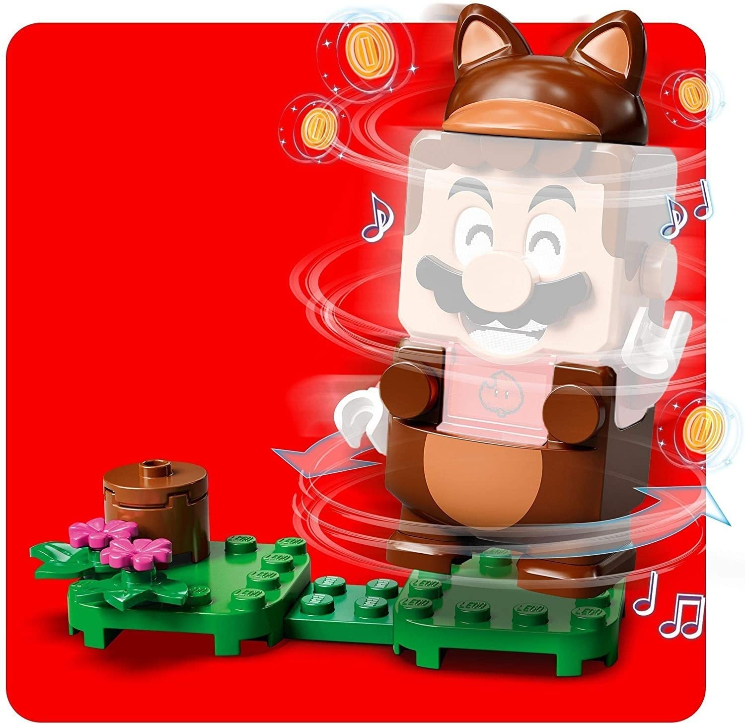 Amazon.co.jp: レゴ(LEGO) スーパーマリオ タヌキマリオ パワーアップ