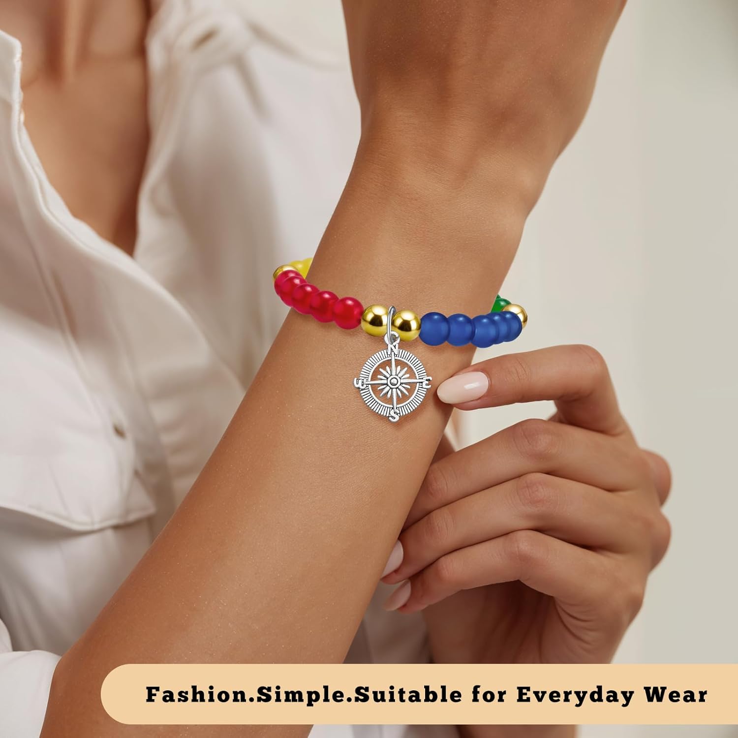 Thank You Bracelet for Women Teacher Appreciation Gifts Nurses Week Gift Employee Appreciation Gifts for Coworkers Going Away Retirement Jewelry for Coworker Boss Employee Christmas Birthday Bracelet - Image 2