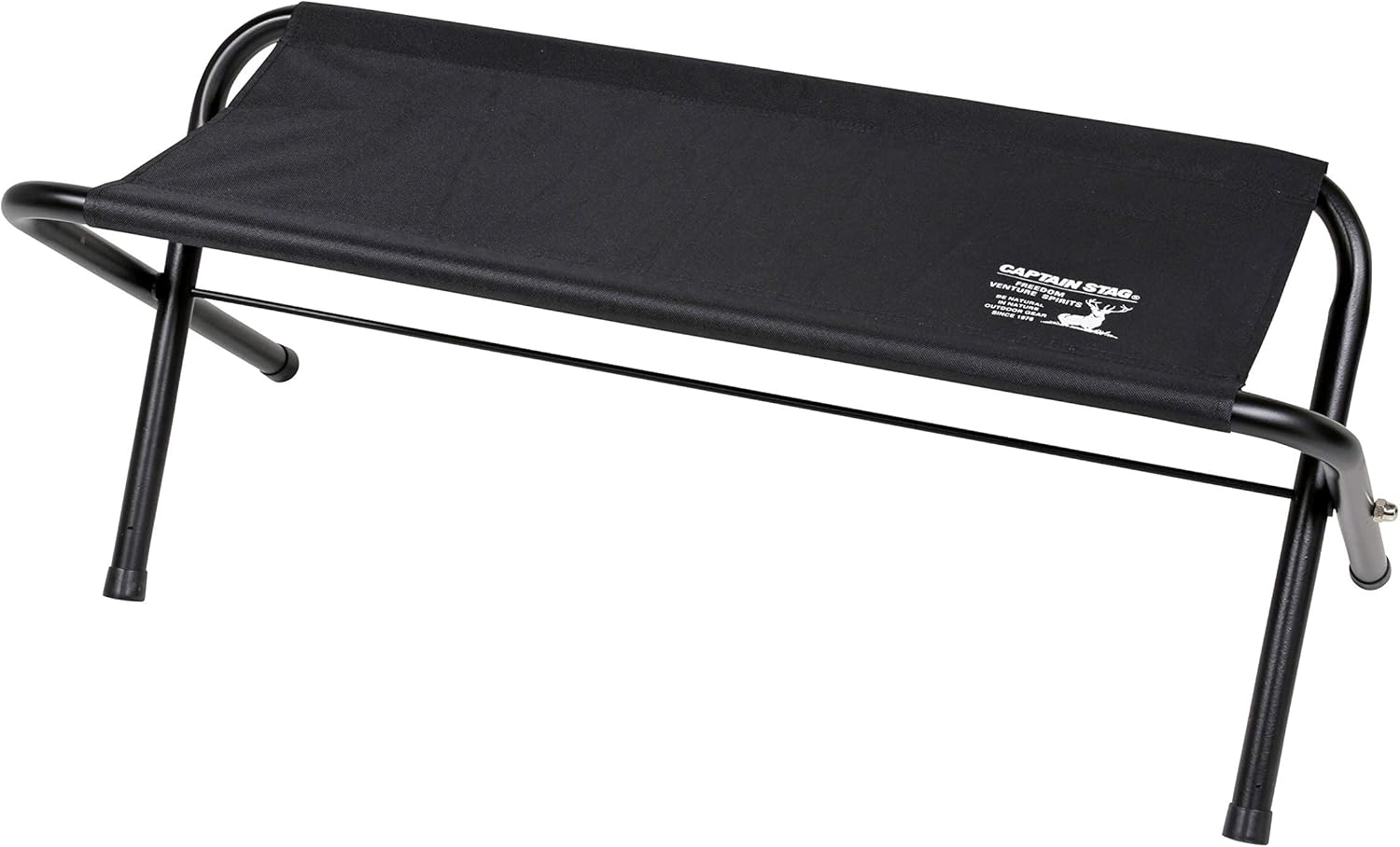 Amazon Co Jp 限定 キャプテンスタッグ Captain Stag アウトドアベンチ ベンチ 折りたたみベンチ フォールディングベンチ 750 ブラック Uc 1809 キャプテンスタッグ Captain Stag チェア Amazon