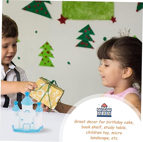 Miniatura 8 de Artibetter 2 adornos decorativos Disneyland, decoración de mesa de boda, suministros de fiesta de cumpleaños, decoración de princesa, decoración de