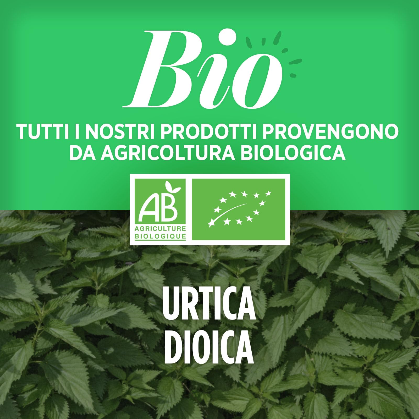 Ortica Foglie Bio 400mg - 200 compresse