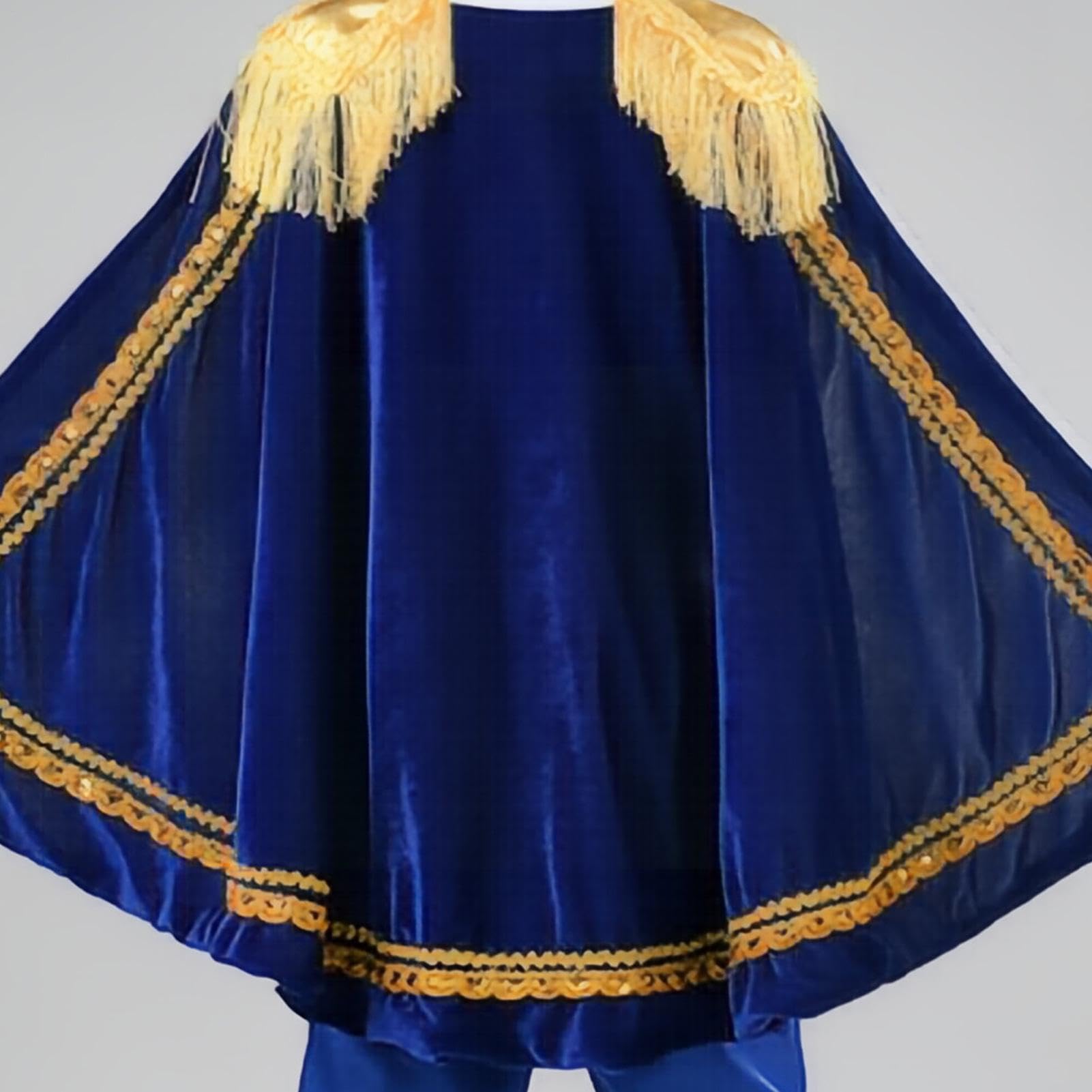 Costume Da Re Per Bambini Costume Reale Medievale di Halloween con Mantello | Abiti Cosplay per Bambini con Mantello per Bambini Festa Carnevale Uso Quotidiano Foto di Scena Oggetti di Sce