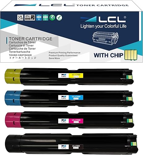 Miniatura 9 de LCL Cartucho de tóner compatible de repuesto para Xerox AltaLink C8030 C8035 C8045 C8055 C8070 006R01697 006R01698 006R01699 006R01700 6R1697 6R1698