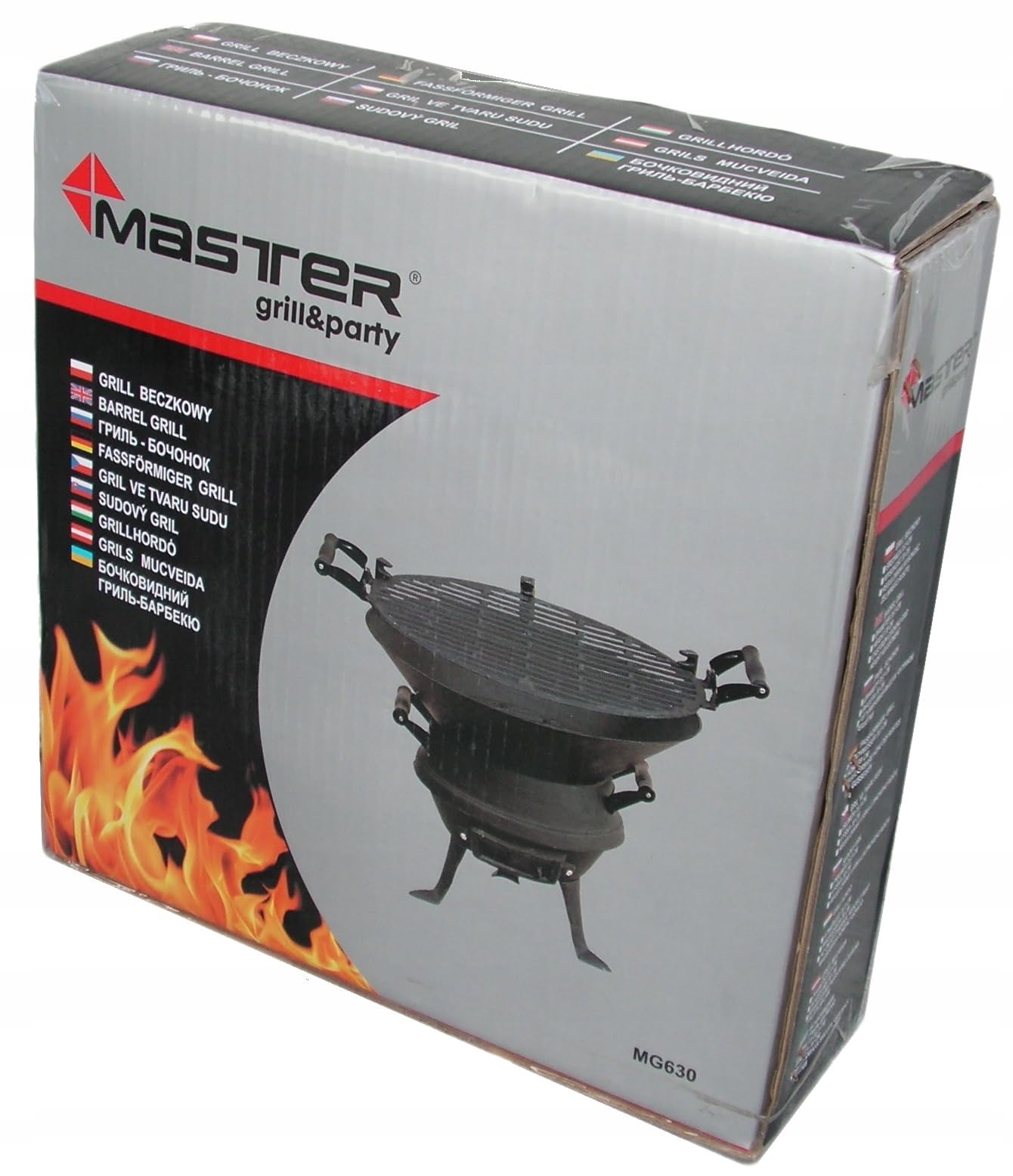 Mastergrill MG630 Mastergrill-Barbecue in ghisa