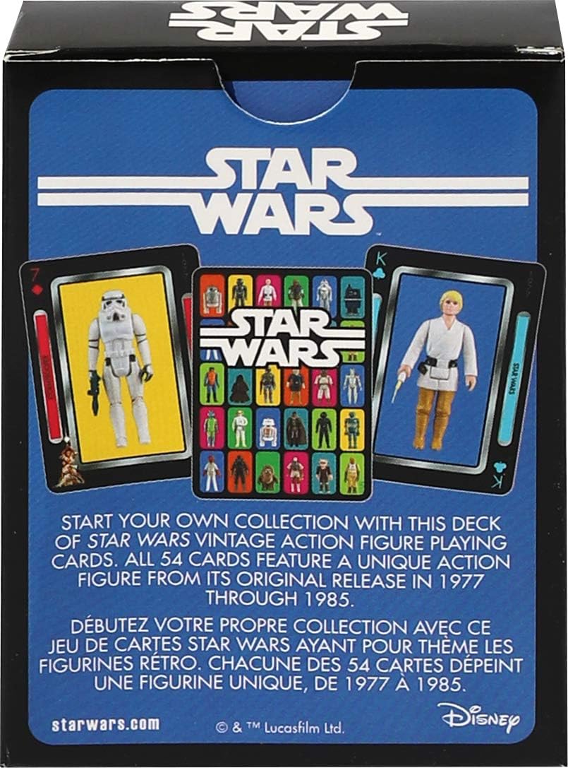 AQUARIUS Star Wars Vintage Kenner Action Figures Playing Cards