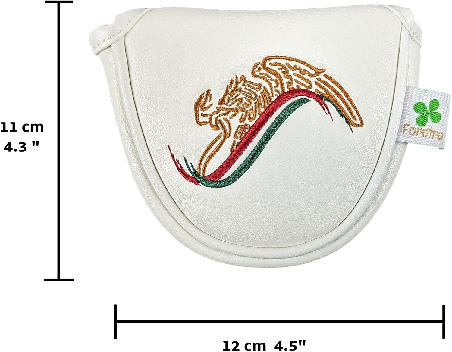 Foretra Mexico Driver Headcover Golf Club Covers Blade Mallet Putter Cover Alignment Stick Holder Hybrid Fairway Wood Head Cover Mexican Style Novelty Golf Accessories for Most Brands