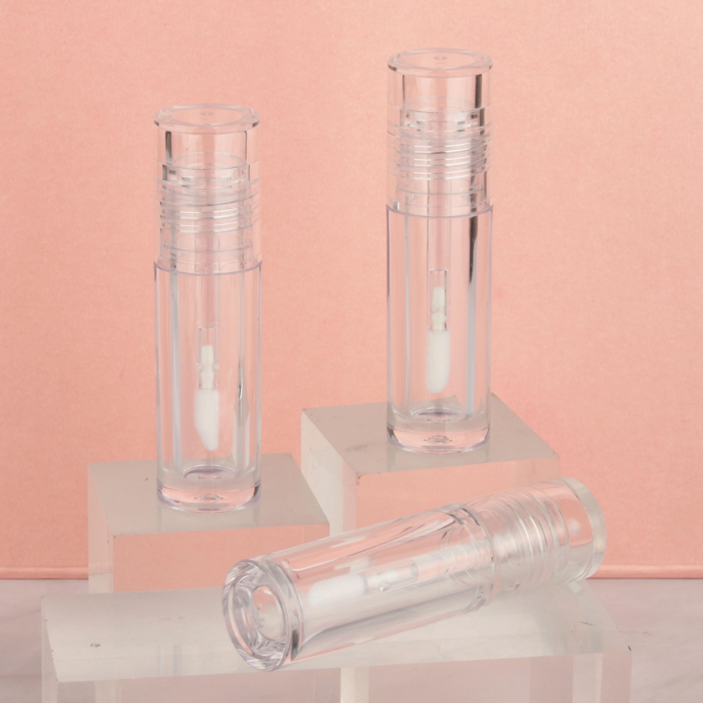 COSIDEA Mini-Lipgloss-Tuben 2,5 Ml – 10 Stück Leere Tuben Mit Applikator