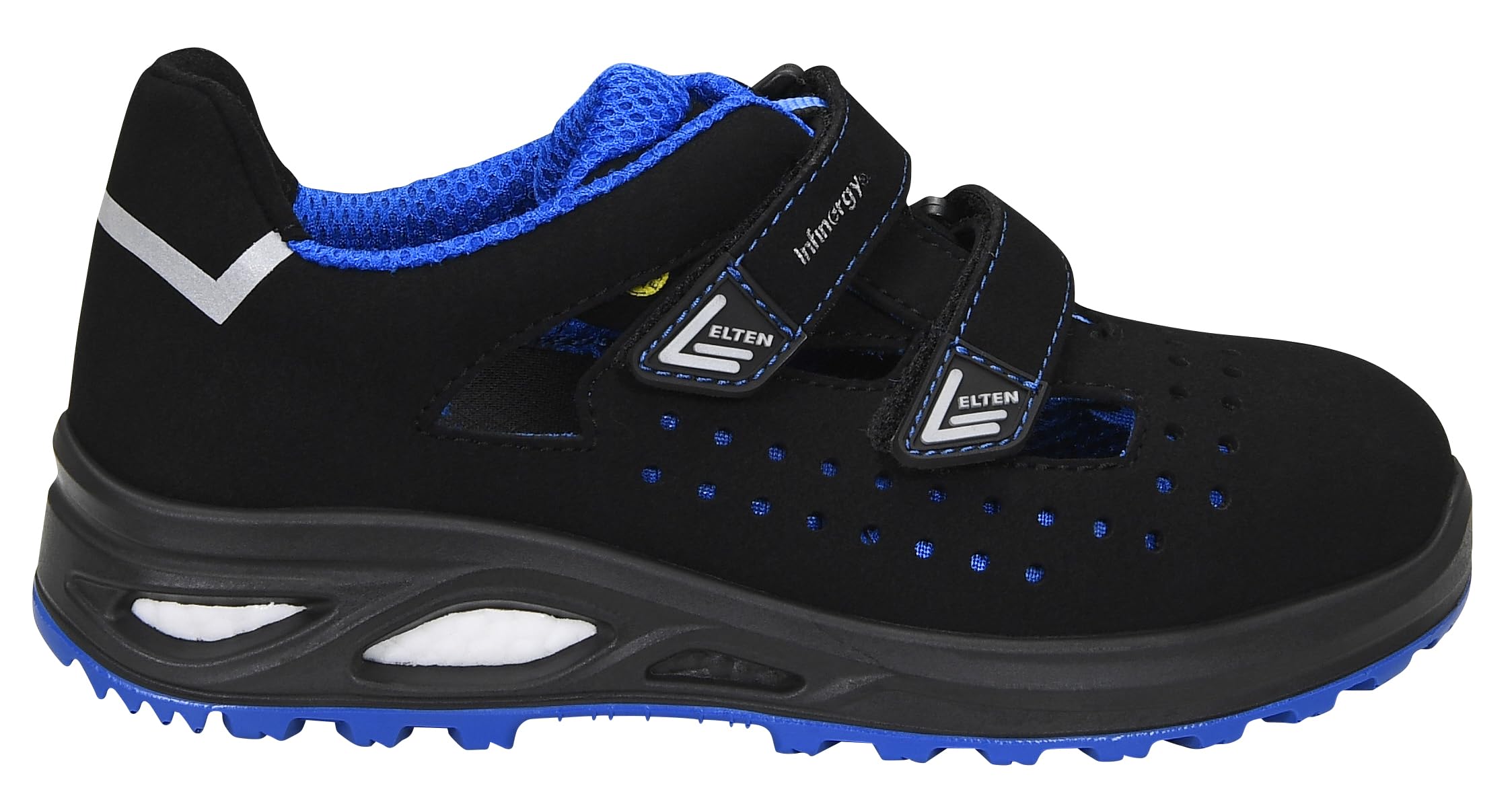 ELTEN Impulse Lady XXTL Blue Easy ESD S1PS | Sicherheitsschuhe für Damen & Herren, Stahlkappe, leicht, atmungsaktiv