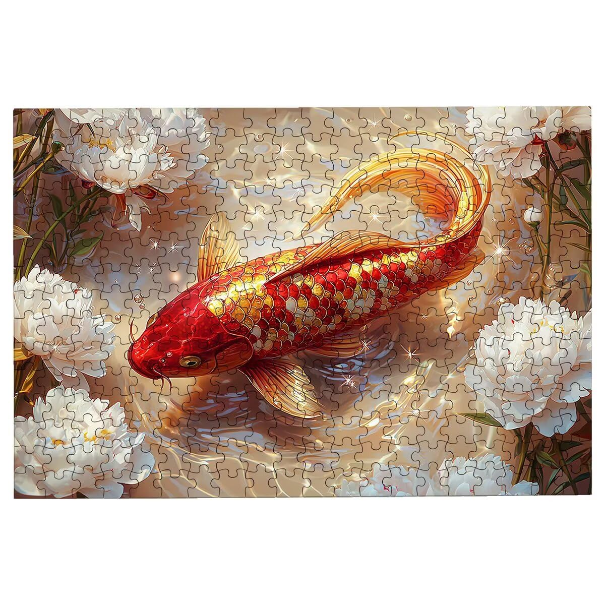 Puzzle dla dorosłych, 4000 elementów, puzzle dla dorosłych, 4000 sztuk, kwiatowa, wymagająca gra dla całej rodziny, klasyczne drewniane układanki, odpowiednie do dekoracji wnętrz, prezenty -2959