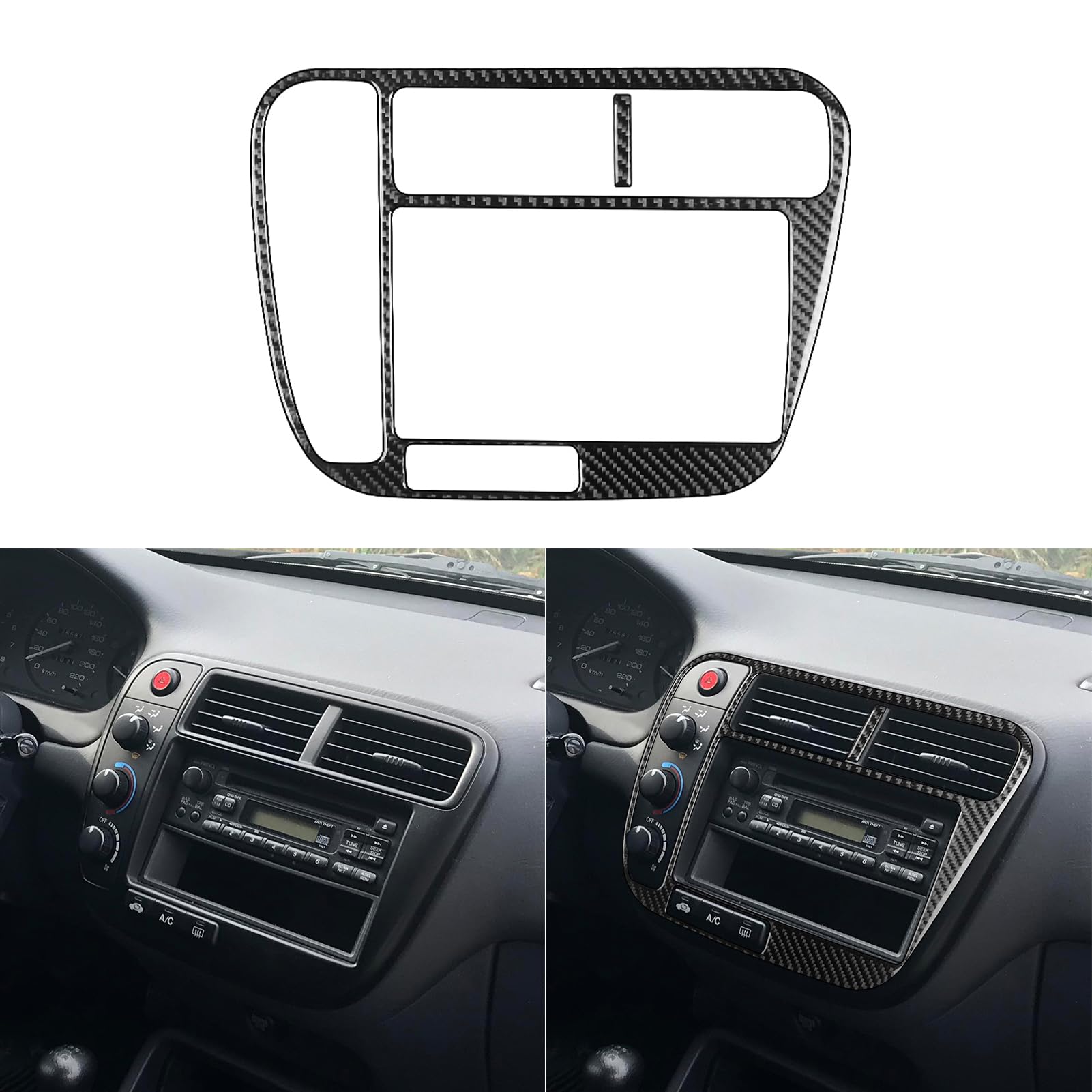 Amazon.com - PJFUS Car Dashboard Central Console Air Conditioner